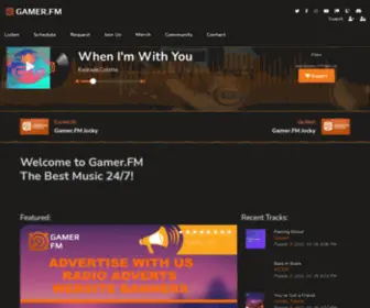 Gamer.fm(ESports Gaming Radio Station) Screenshot