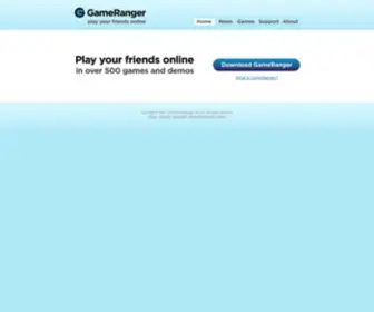 Gameranger.com(Play your friends online) Screenshot