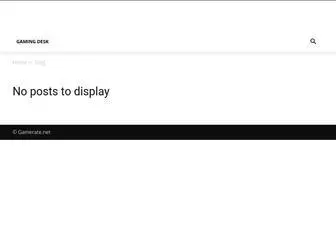 Gamerate.net(Best gaming accessories) Screenshot