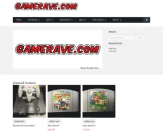 Gamerave.com(Gamerave) Screenshot