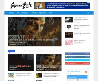 Gamerbits.net(Si eres gamer y te gusta estar enterado de todo este es tu lugar) Screenshot