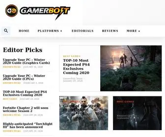 Gamerbolt.com(Gamerbolt) Screenshot