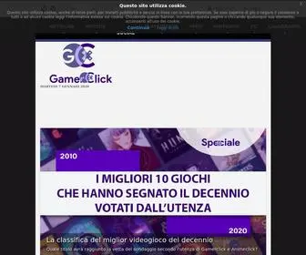 Gamerclick.it(Informazioni su videogiochi e videogames) Screenshot