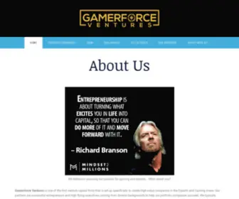Gamerforce.Ventures(By Gamers) Screenshot