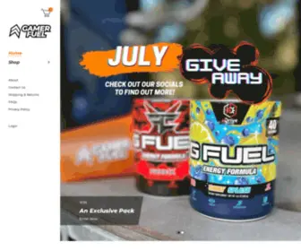 Gamerfuel.com.au(Gamer Fuel) Screenshot