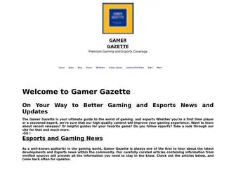 Gamergazette.net(Gamer Gazette) Screenshot