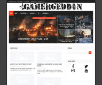 Gamergeddon.com(The beginning of the end) Screenshot