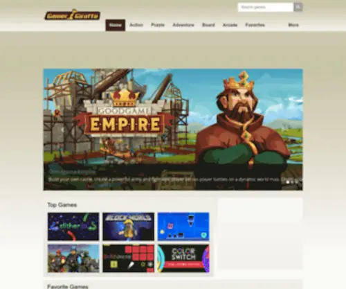 Gamergiraffe.com(Thank you for visiting us) Screenshot