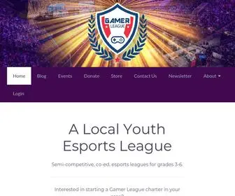 Gamerleague.org(Gamer League) Screenshot