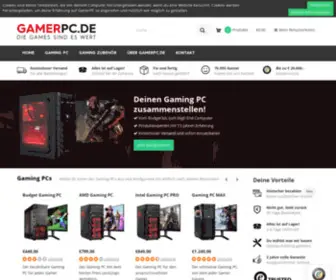 Gamerpc.de(Einen Budget bis High End Gaming PC zusammenstellen) Screenshot