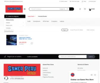 Gamerperu.com(Gamer Peru Store) Screenshot