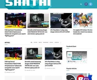 Gamersantai.com(Gamer Santai) Screenshot