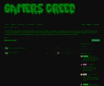 Gamerscreed.com(TRIZZONE Welcome) Screenshot