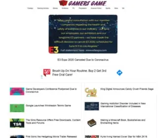 Gamersgame.com(Gamers Game) Screenshot