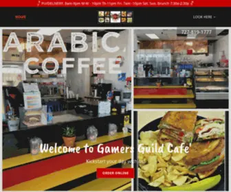 Gamersguildcafe.com(Gamers Guild Café) Screenshot