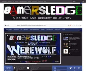 Gamersledge.com(Site Mission) Screenshot