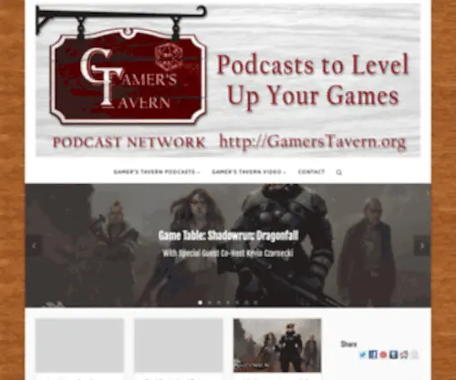 Gamerstavern.org(Gamer's Tavern) Screenshot