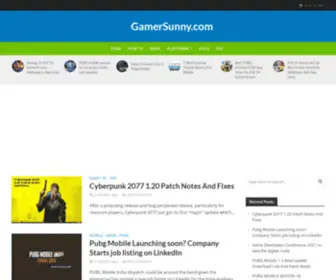 Gamersunny.com(Let's Dive The New Gaming World With GamerSunny) Screenshot