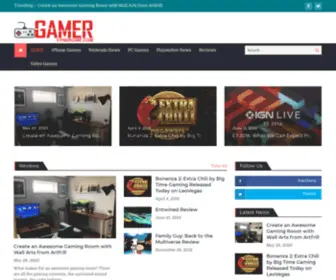 Gamersyndrome.com(Video Game Blog) Screenshot