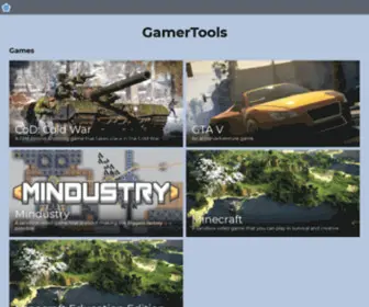 Gamertools.net(Gamertools) Screenshot