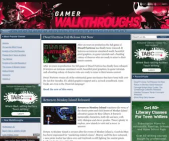 Gamerwalkthroughs.com(Gamer Walkthroughs) Screenshot
