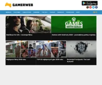 Gamerweb.pl(Serwis o grach) Screenshot
