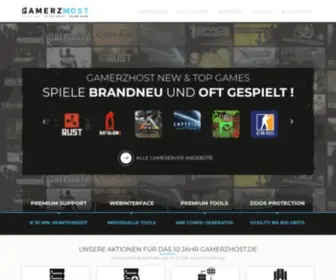 Gamerzhost.de(GamerzHost der Game Host) Screenshot