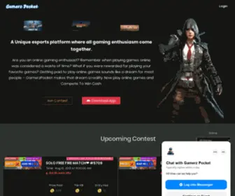 Gamerzpocket.com(Gamerzpocket) Screenshot