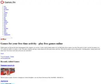 Games.fm(Free games at Games.fm) Screenshot