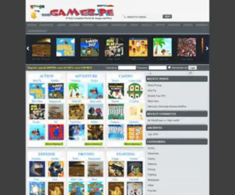 Games.pe(Portal) Screenshot