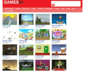 Games21.com(100% FREE GAMES) Screenshot