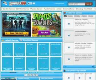 Games25.com(Play Zombie Games) Screenshot