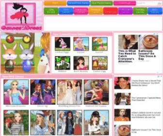 Games2Dress.com(First Girls Escape Games website) Screenshot