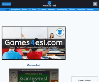 Games4ESL.com(Games4ESL) Screenshot