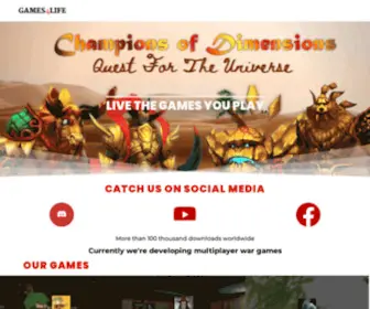 Games4Lifestudio.com(Live the games you play) Screenshot