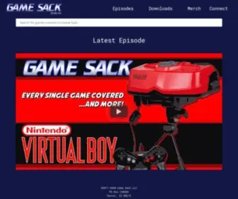 Gamesack.net(Game Sack) Screenshot