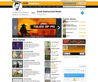 Gamesamurai.net(The Way of the Free Games) Screenshot