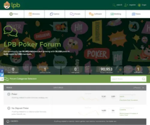 Gamesandcasino-Pokerforum.com Screenshot