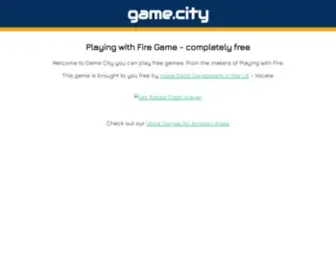 Gamesarcade.net(Playing with Fire Game for Free) Screenshot