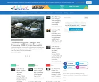 Gamesbids.com(Olympics) Screenshot