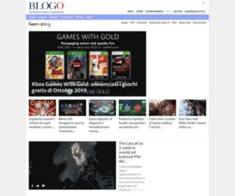 Gamesblog.it(Magazine di informazione su mondo digitale e innovazione) Screenshot