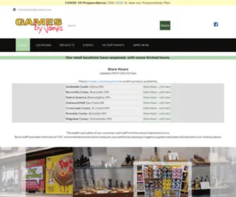 Gamesbyjames.com(Games By James) Screenshot