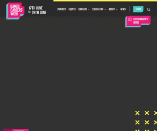 Gamescareersweek.org(17th June) Screenshot