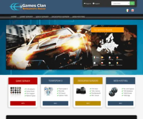 Gamesclan.it(Game Server) Screenshot