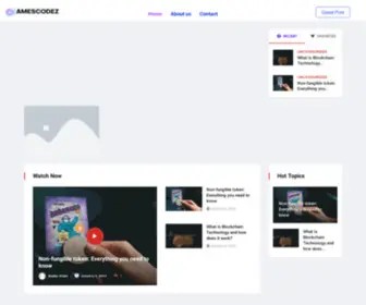 Gamescodez.com(Technology and Development) Screenshot