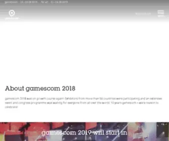 Gamescom-Cologne.com(Gamescom 2020) Screenshot