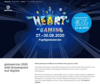 Gamescom.de(Gamescom 2023) Screenshot