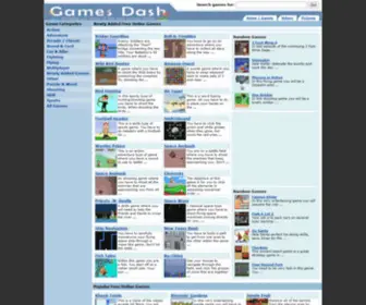 Gamesdash.com(Default page) Screenshot