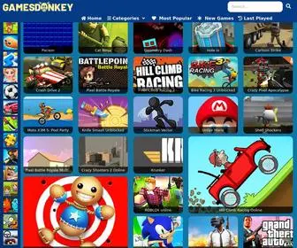 Gamesdonkey.com(Games Donkey) Screenshot