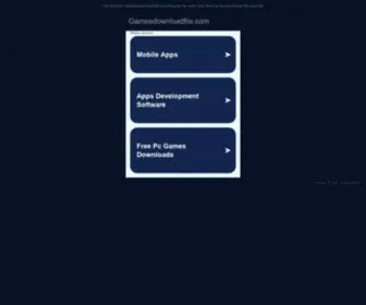 Gamesdownloadfile.com(gamesdownloadfile) Screenshot